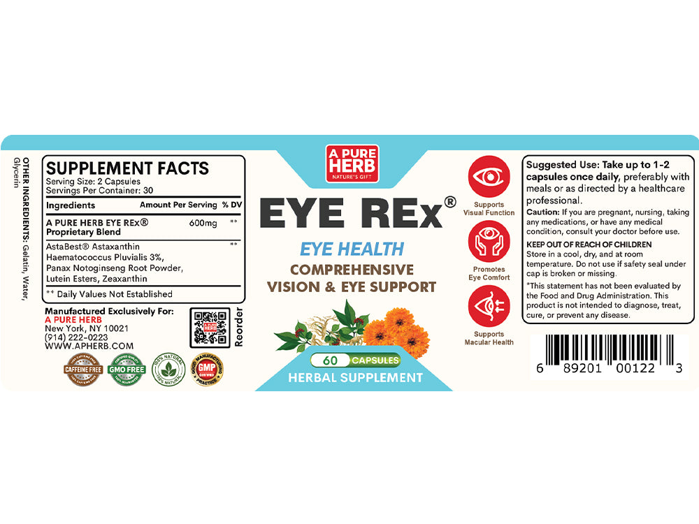 EYE REx眼部健康 - 综合视力与眼部支持
